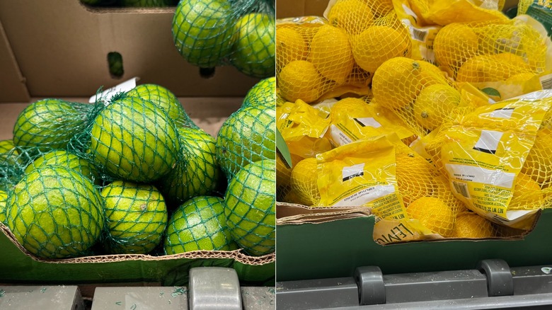 Lemons and limes in store