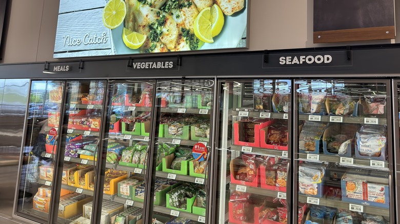 Aldi freezer aisle