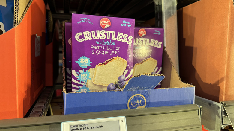 Lunch buddies crustless sandwiches