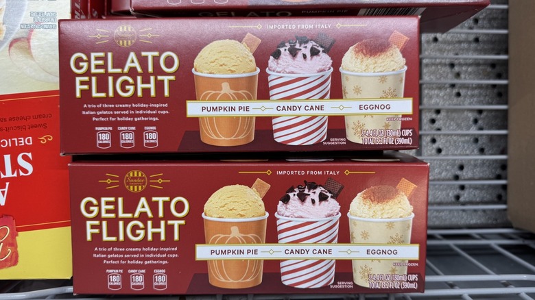 Sundae Shoppe gelato flight