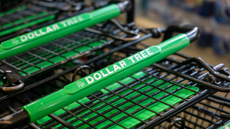 Dollar Tree shopping carts