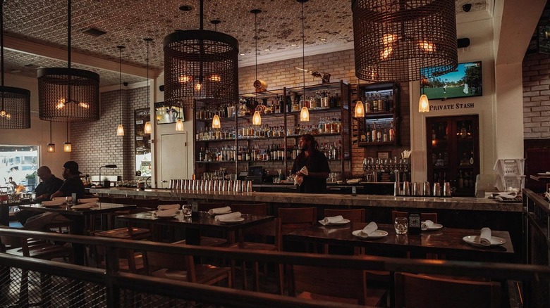 The interior of Mercado