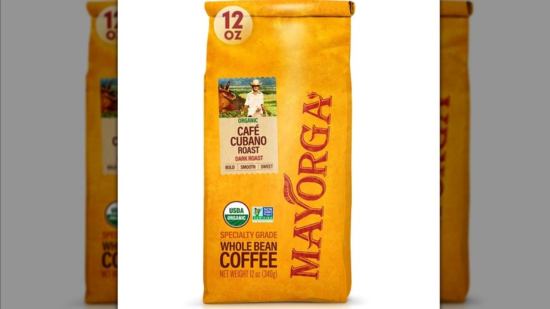 Mayorga Café Cubano roast whole beans bag