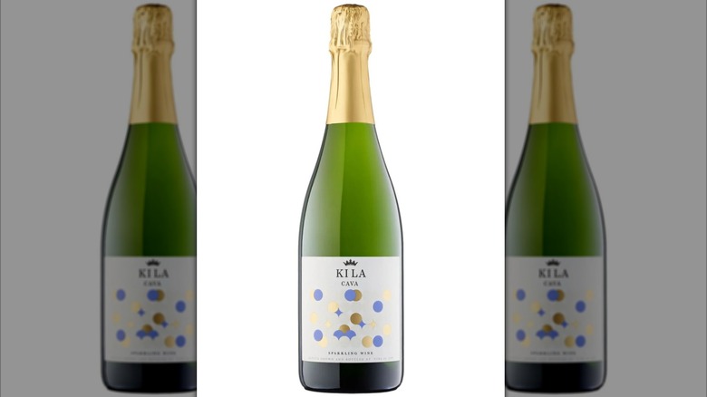 A bottle of Vins el Cep Kila Cava Brut