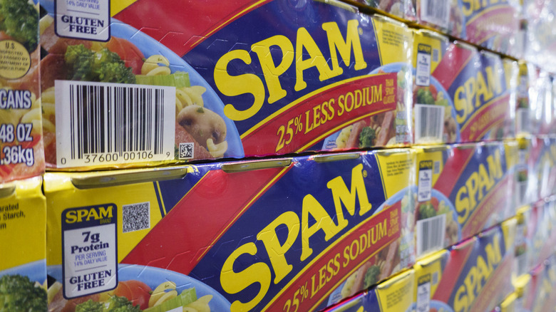 Boxes of Spam
