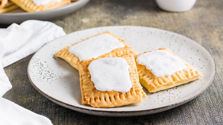 Homemade Pop-Tarts on a plate
