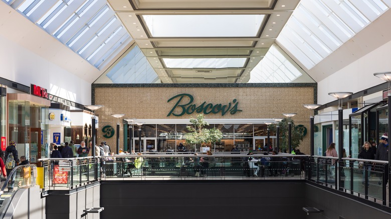 Interior of Boscov's store in Scranton, PA.