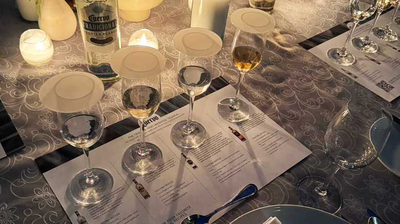 Jose Cuervo tequila tasting