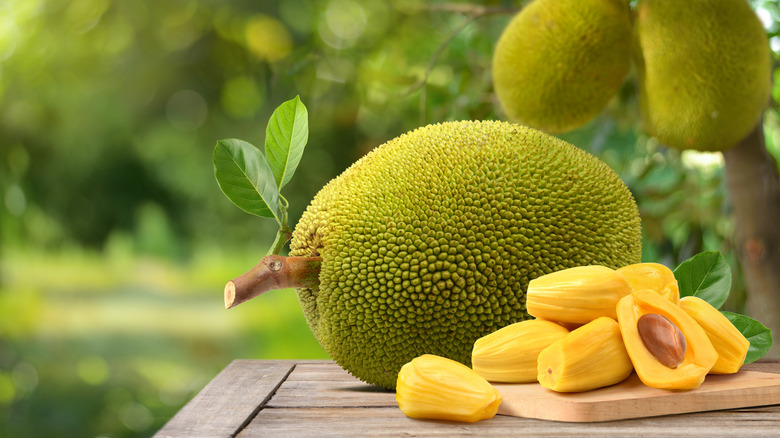 ripe jackfruit