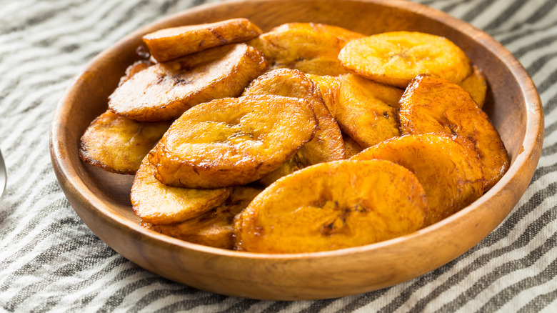fried plantains in bowl