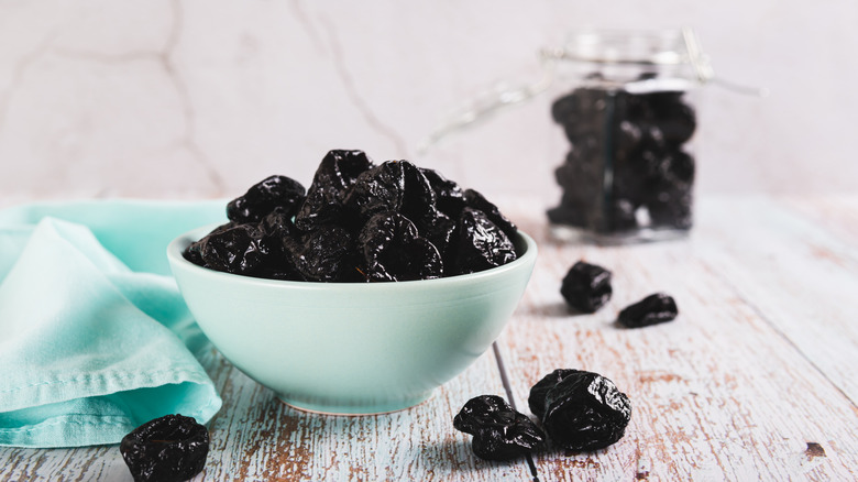 prunes in a bowl