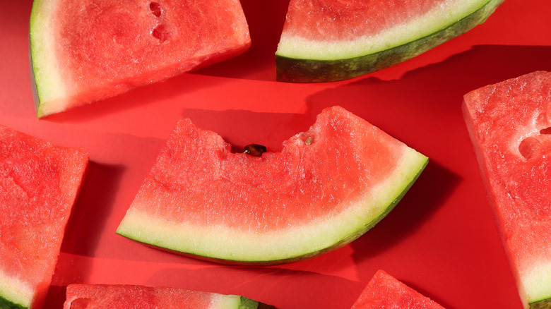 watermelon slices