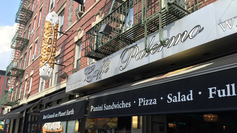 Caffe Palermo in Little Italy, NY
