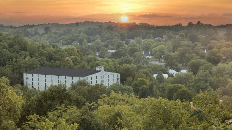 The Jack Daniels distillery in Lynchburg, Tennessee