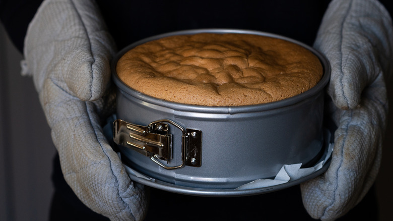 souffle in a springform pan