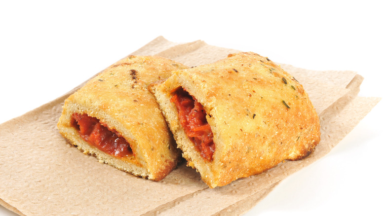 stuffed pizza sandwiches or calzones