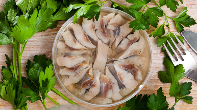 Pickled herring