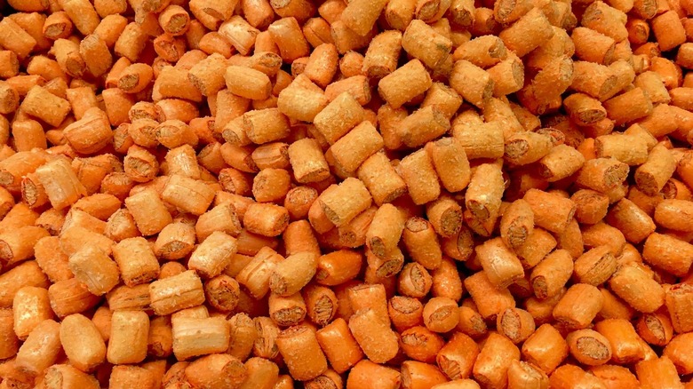 Close up of Chick-O-Stick candies