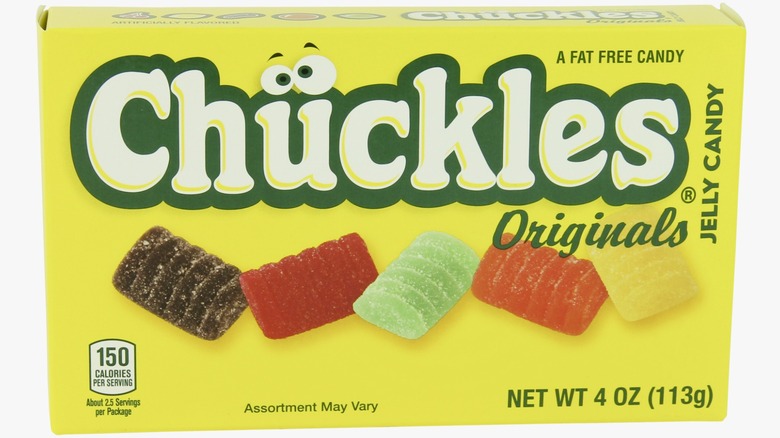 Chuckles candies box