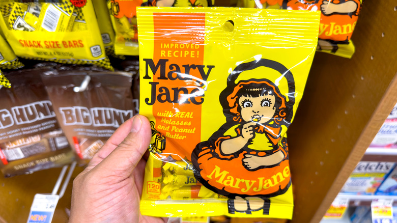 Bag of Mary Jane candy