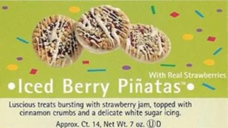 Packaging of Iced Berry Piñatas