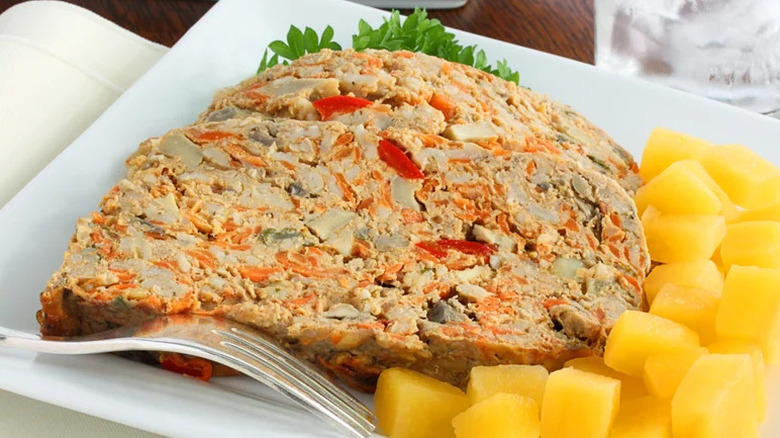 a salmon loaf