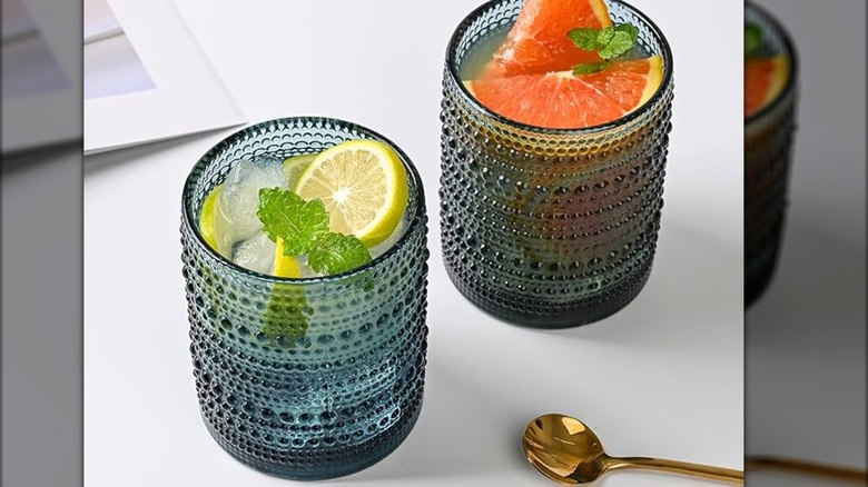 Hobnail Glasses