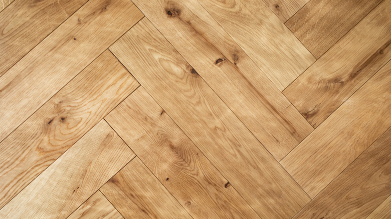 Hardwood floors as background