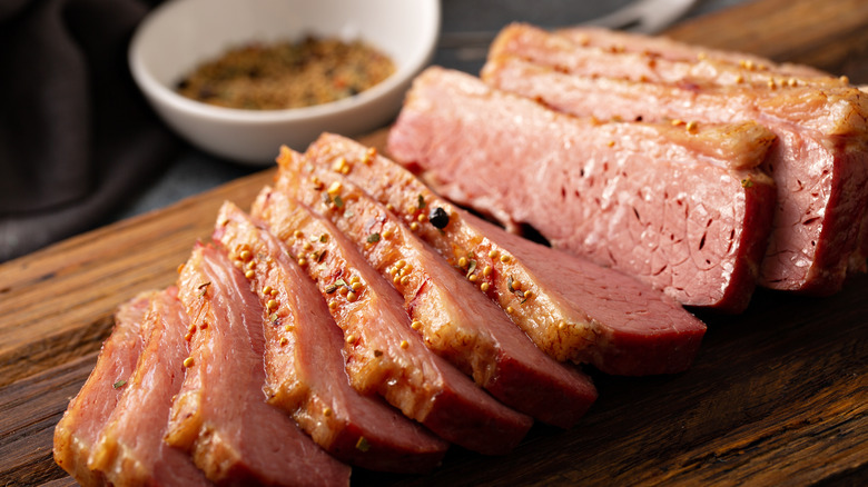 Homemade corned beef