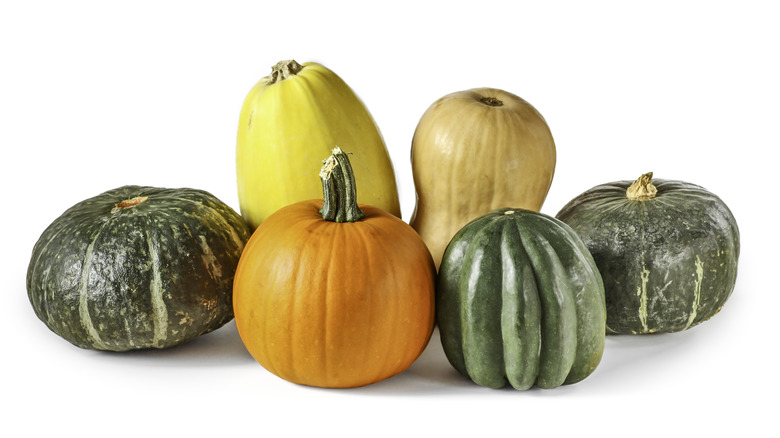 Assorted winter squash