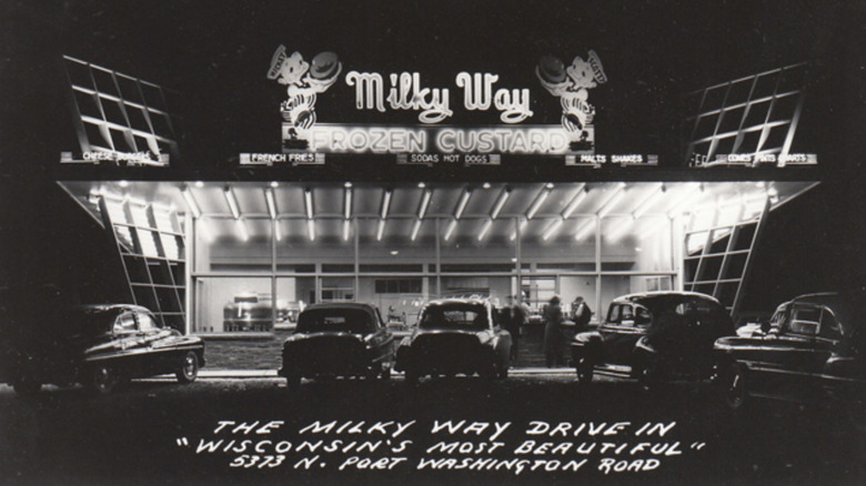 The old Milky Way Drive in Milwaukee sold butter burgers.