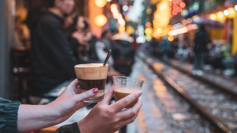 Coffee on the street