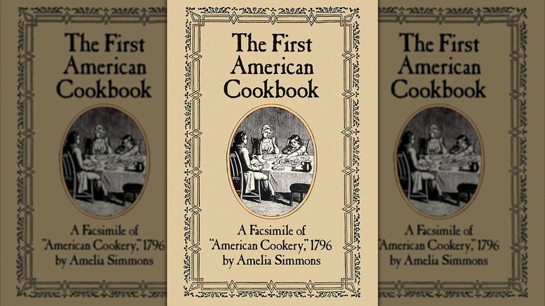 The First American Cookbook cover