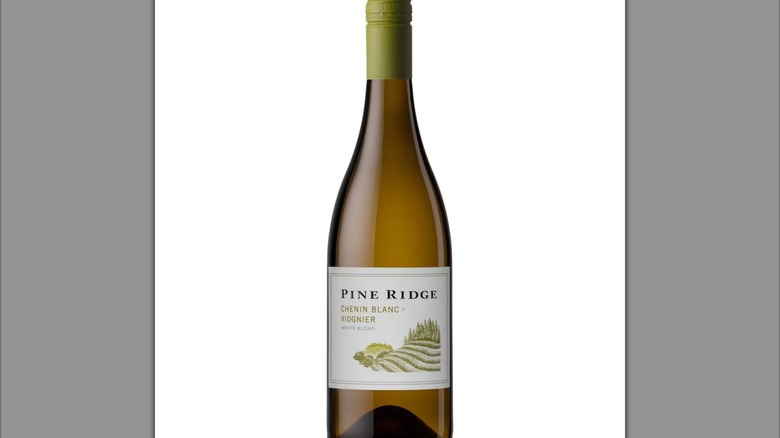 A bottle of Pine Ridge Chenin Blanc–Viognier