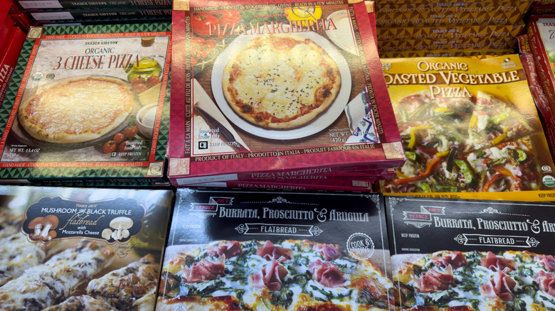 Trader Joe's frozen pizzas