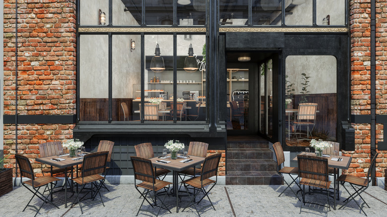 Restaurant exterior