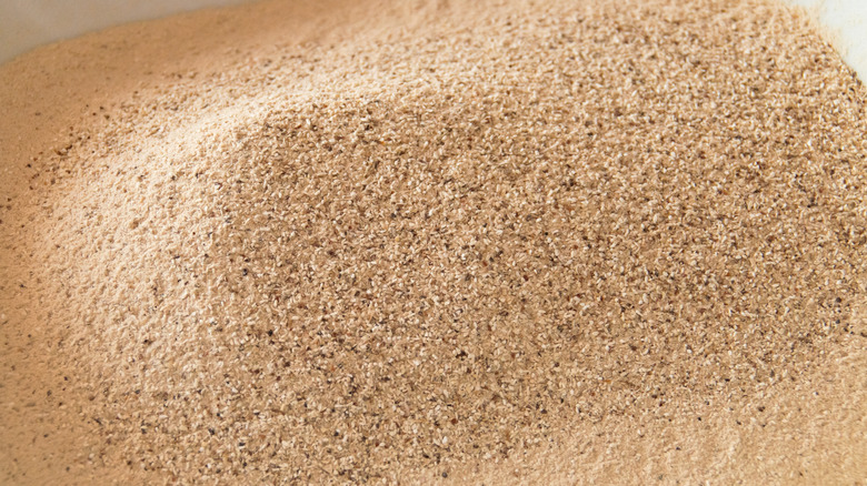 Porcini mushroom powder in a bowl