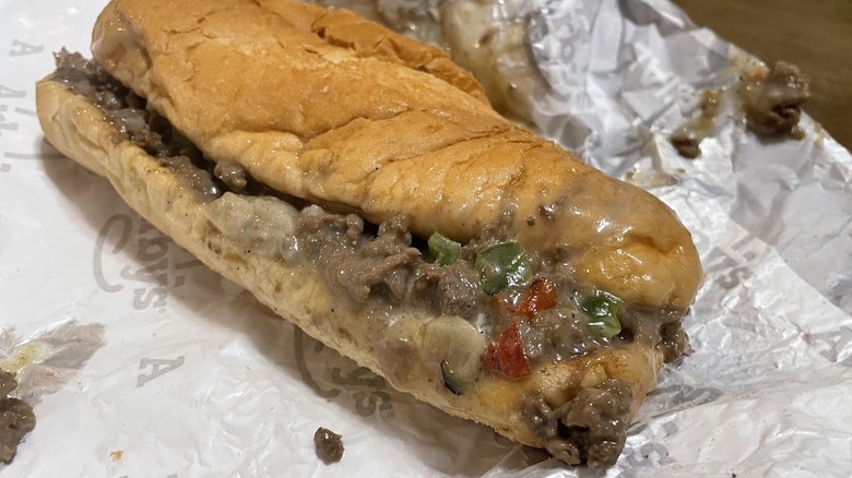 A sandwich from Arby's