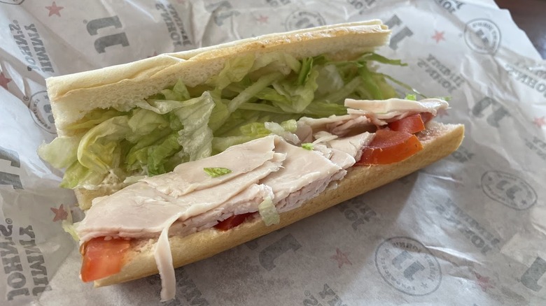 A sandwich from Jimmy John's