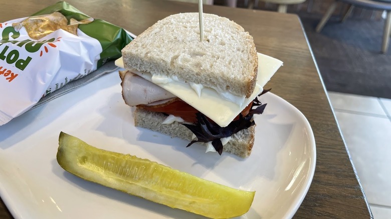 A sandwich from Panera Bread