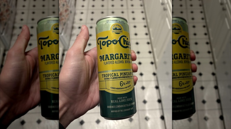 The Topo Chico Tropical Pineapple Margarita