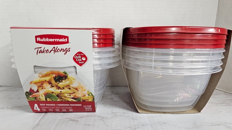 Rubbermaid Take Alongs storage containers