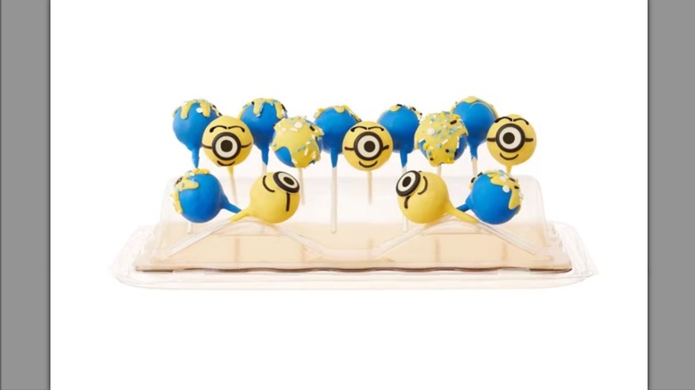 Assortment of Minions Confetti & Banana Cake Pops