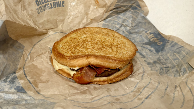 A Sourdough Jack on its wrapper