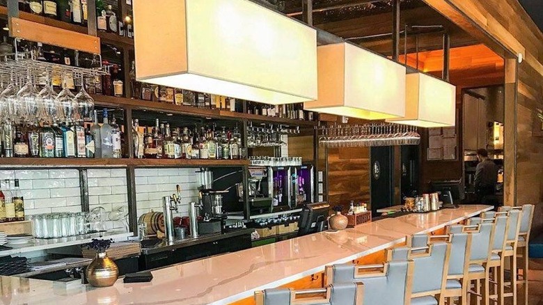 Etc.'s charming bar seating