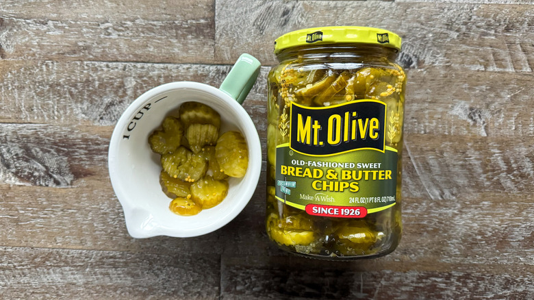 Mt. Olive bread and butter chips