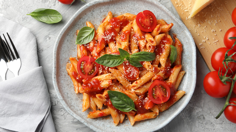 Plate of pasta