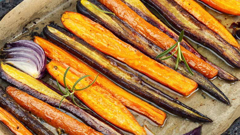 Roasted carrots