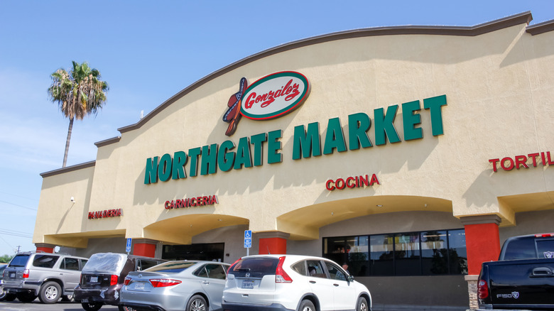 cars parked outside Northgate market