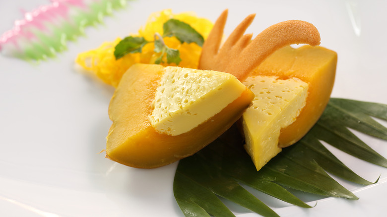 Two pieces of Cambodian sang khya lapov